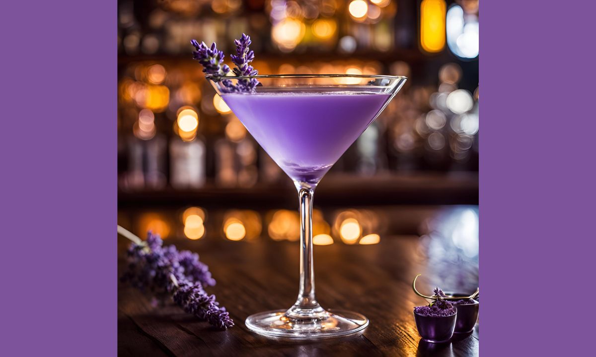 Lavender Martini